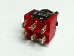 Mini Switch DPDT SHORT LEVER ON-ON 2-Position Coil Split Phase Reversal Series Parallel - Image 2